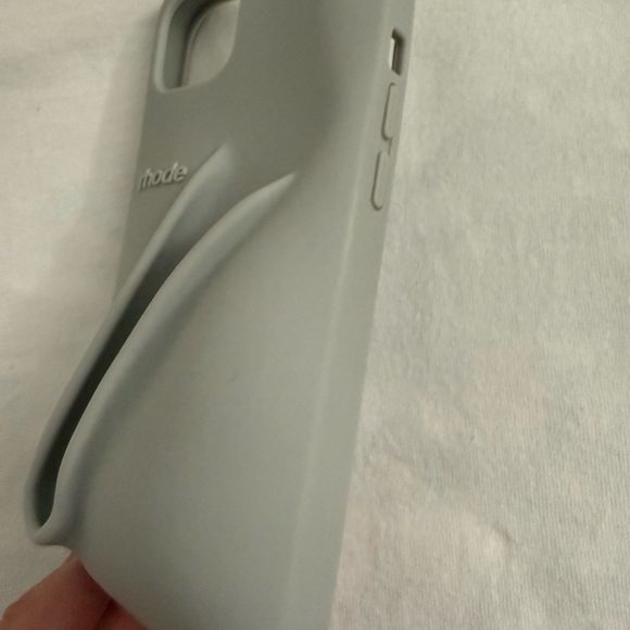 White iPhone 13 Case with Lip Balm Holder - Picture 5 of 5